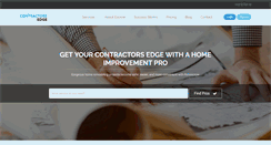 Desktop Screenshot of contractorsedge.com